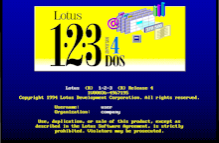 download Lotus 123 for DOS