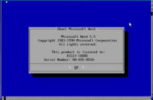 download Microsoft Word 5.5