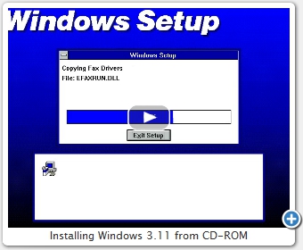 Installing Windows 3.11 from CD-ROM